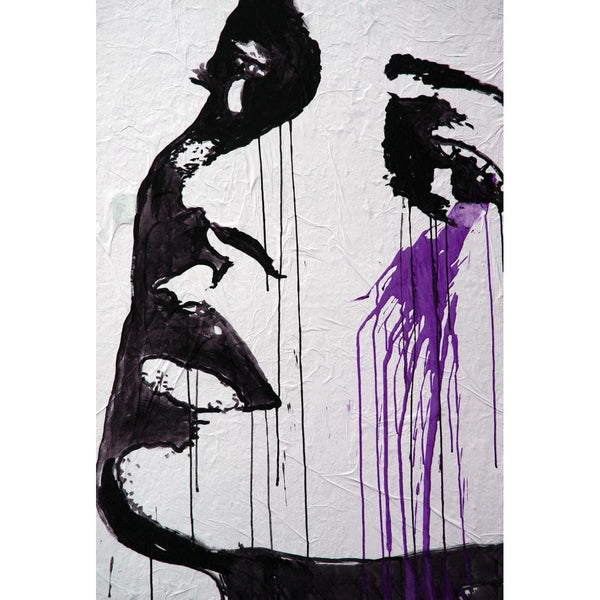 Purple Tears Wall Art