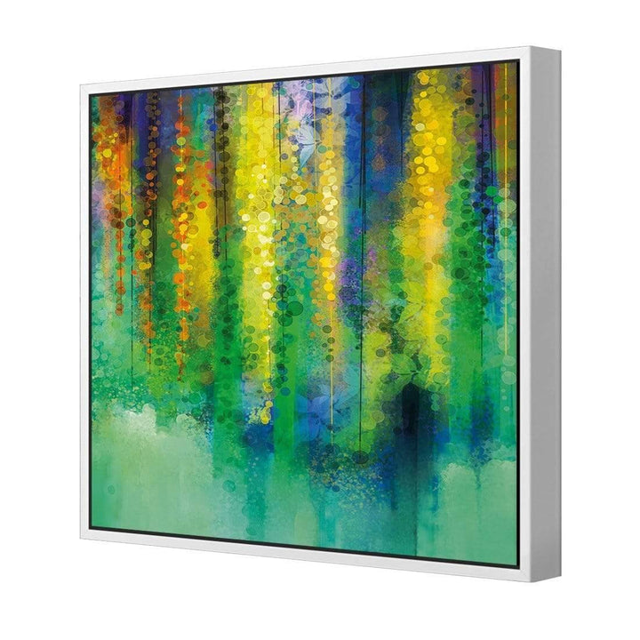 Cascading Colour (square) Wall Art