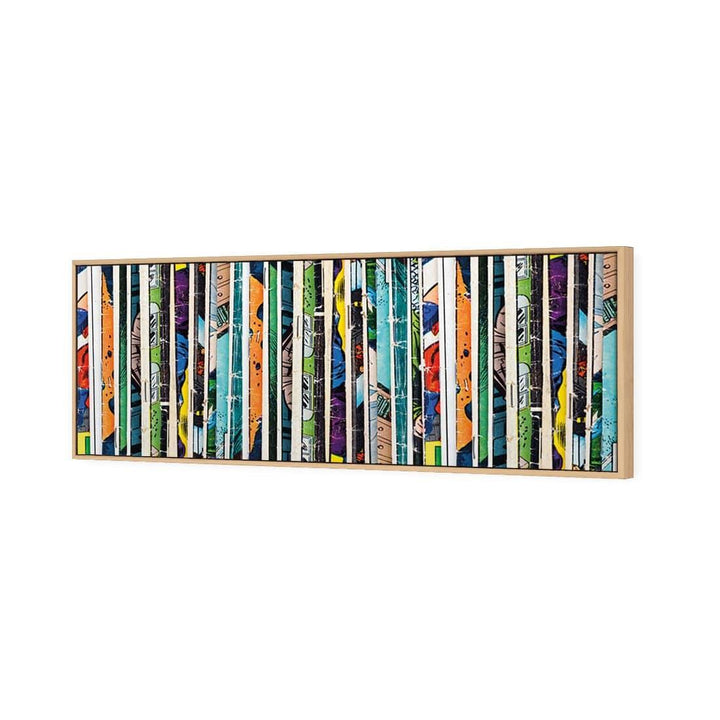 Book Spines (long) Wall Art