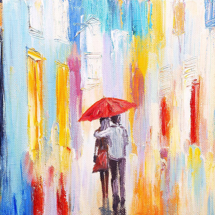 Heading Home Amour en pluie Perfect Pairs Wall Art
