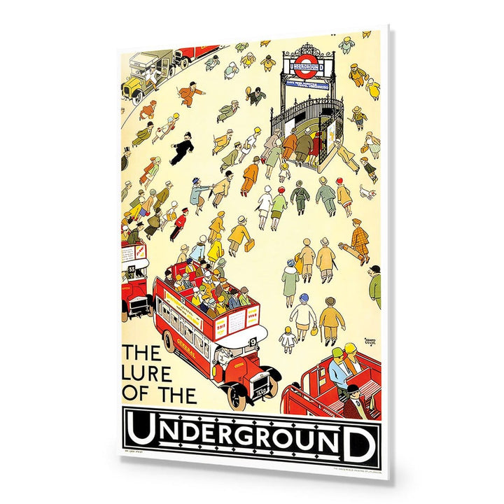 The Lure of the Underground Wall Art