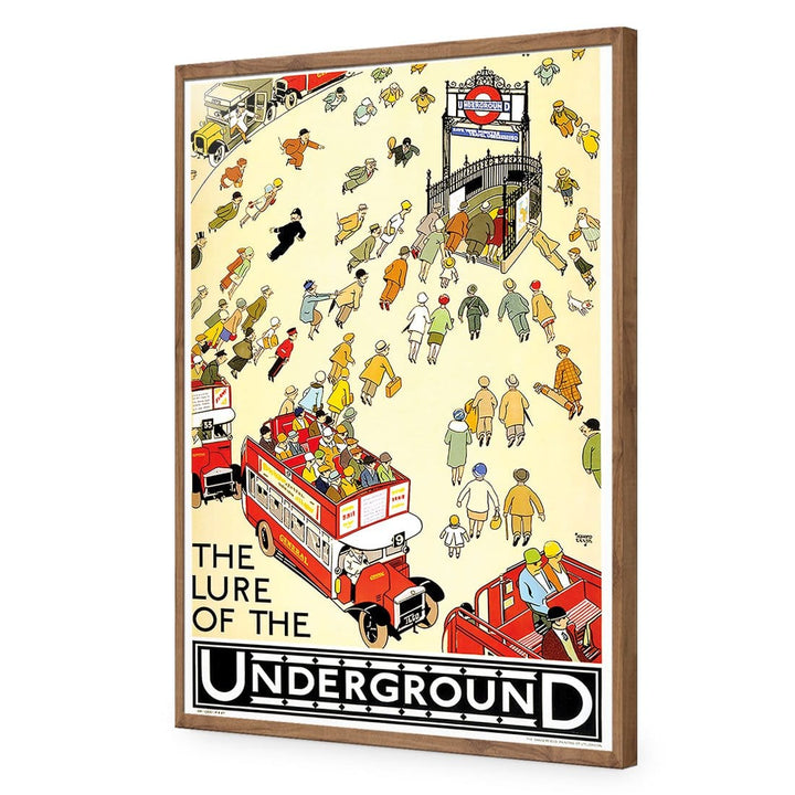 The Lure of the Underground Wall Art