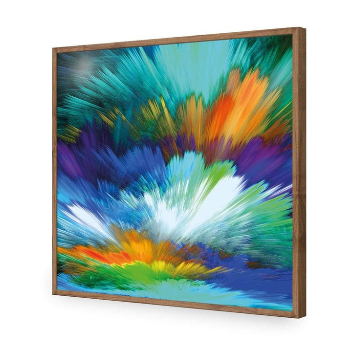 Cloud Explosion, Blue (square) Wall Art