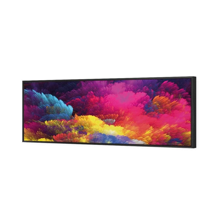 Rainbow Clouds (long) Wall Art
