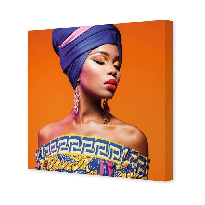African Elegance (square) Wall Art