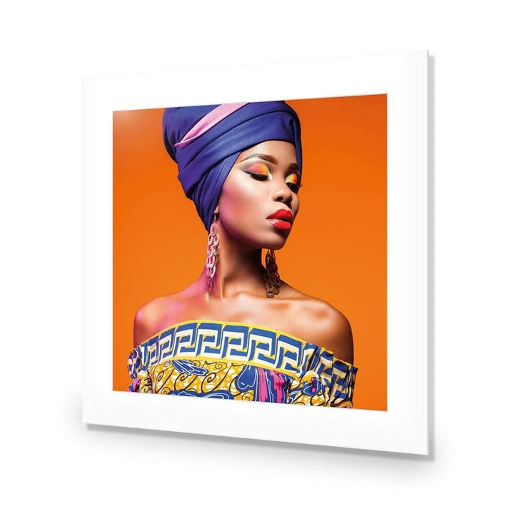 African Elegance (square) Wall Art