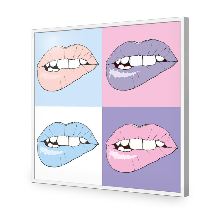 Popart Lips, Pastel Wall Art