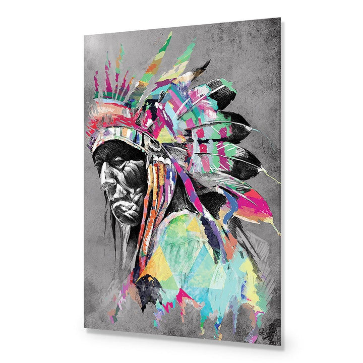Rainbow Chief Left Wall Art