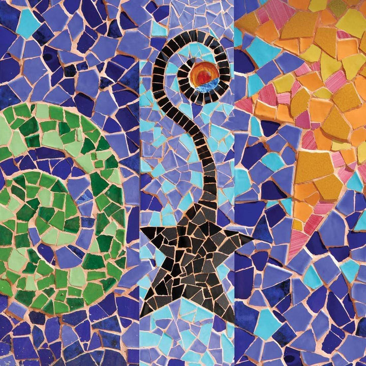 Mosaic Magic (Square) Wall Art