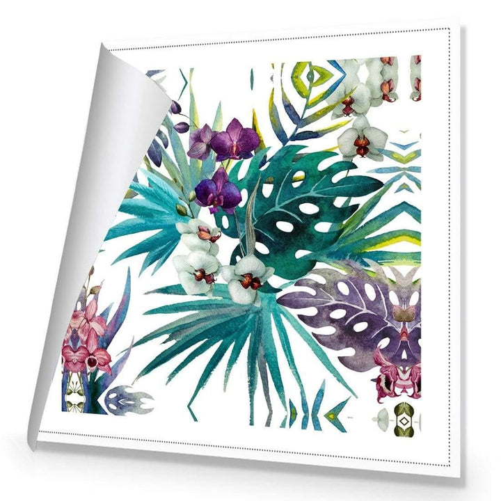 Orchid Exotica (Square) Wall Art