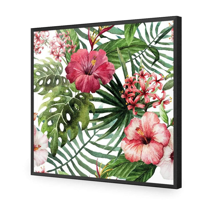 Hibiscus Array (Square) Wall Art