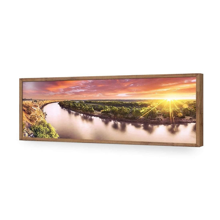 Murray River Sunrise (Long) Wall Art