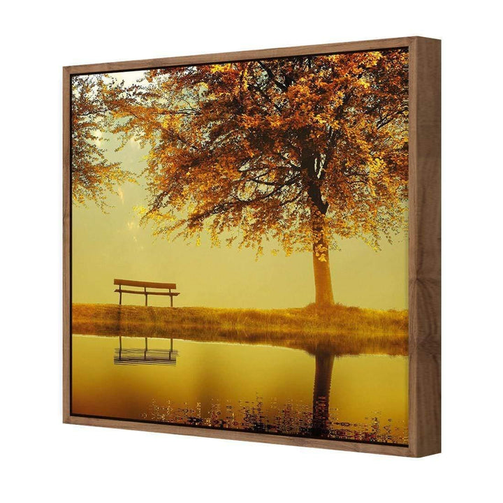 Golden Planet (Square) Wall Art