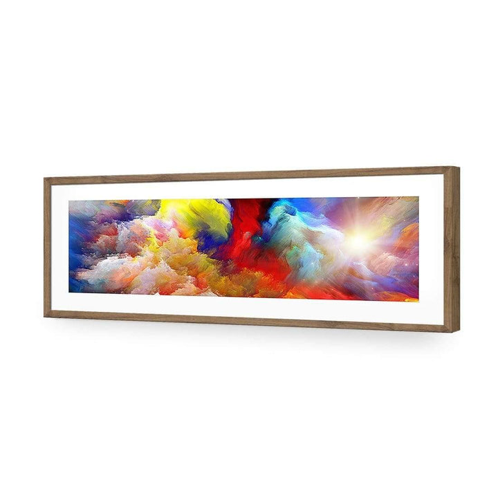 Clouds of Colour (long) Wall Art