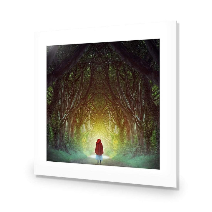 Red Riding (Square) Wall Art