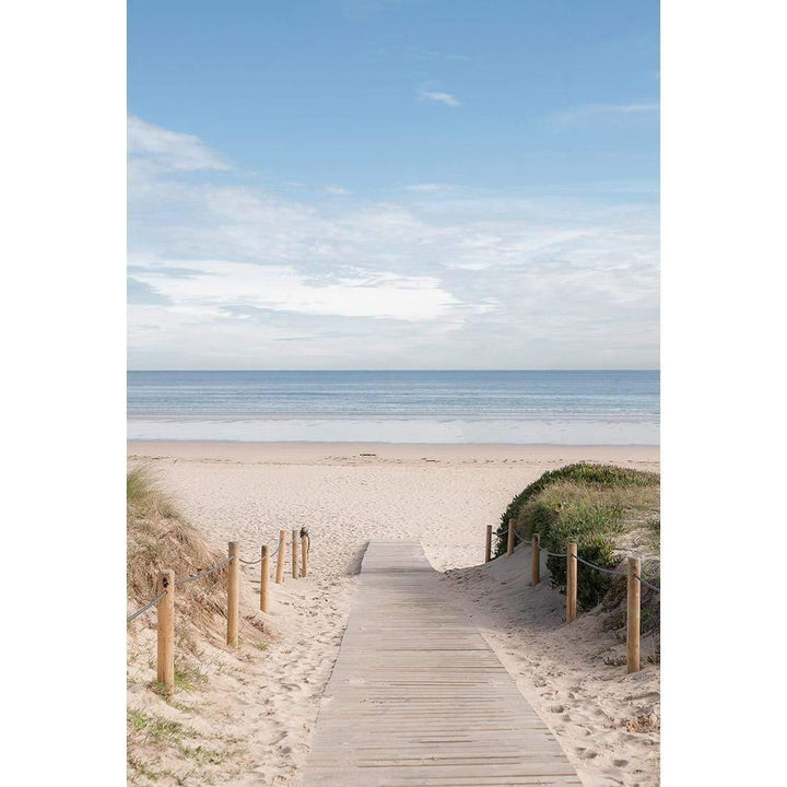 Pathway To The Sea (Portrait) Wall Art