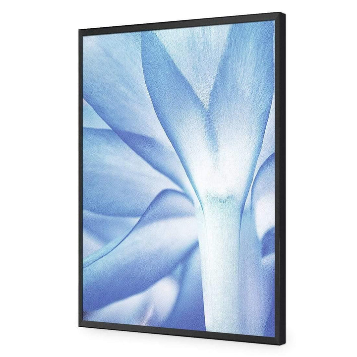 Macro Flower, Blue Wall Art