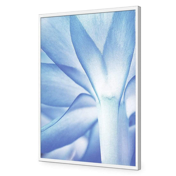 Macro Flower, Blue Wall Art