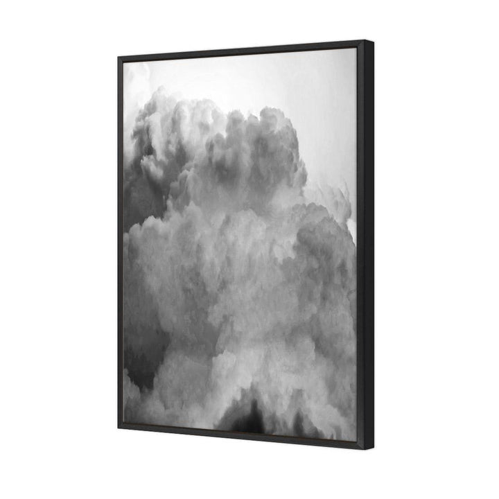 Billowing, Black and White (Portrait) Wall Art