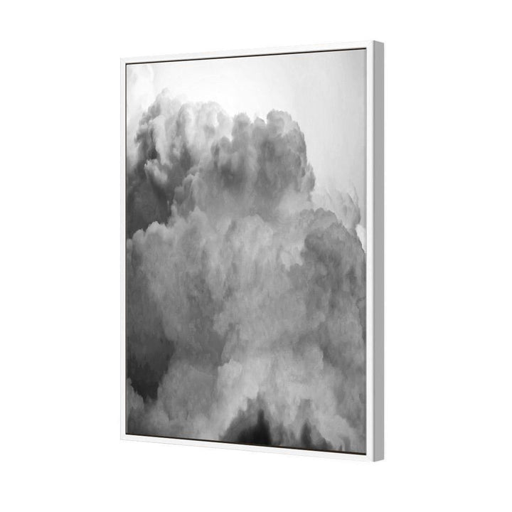 Billowing, Black and White (Portrait) Wall Art