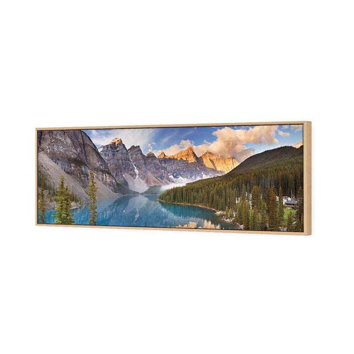 Canadian Lake Reflection (Long) Wall Art