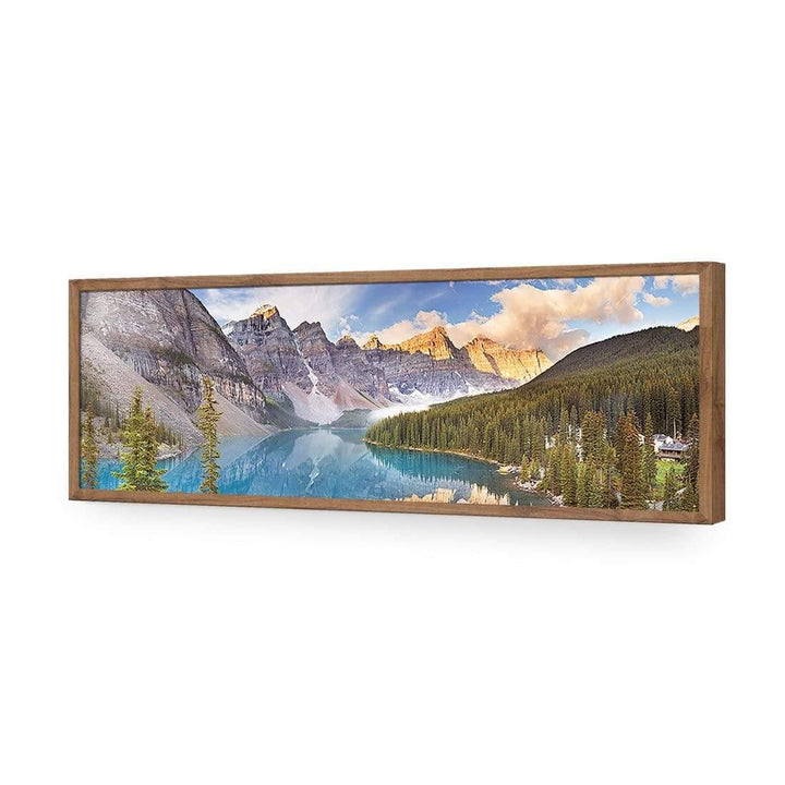 Canadian Lake Reflection (Long) Wall Art