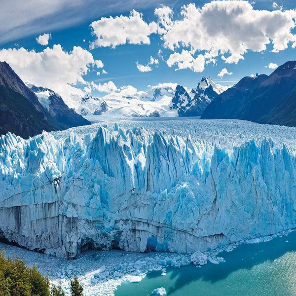 Patagonian Lake (Square) Wall Art