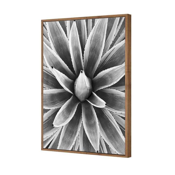 Prickly Perfect, Black and White (Portrait) Wall Art