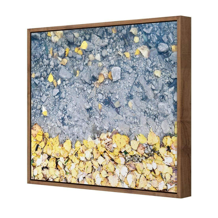 Leaves Afloat (Square) Wall Art