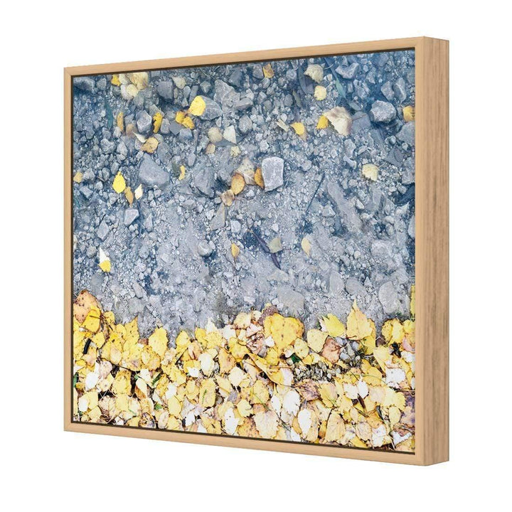 Leaves Afloat (Square) Wall Art