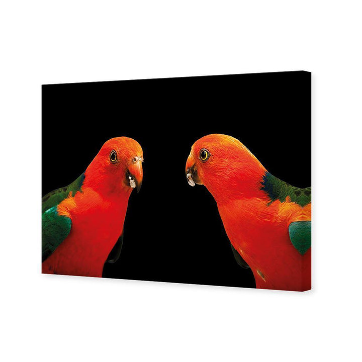 Two King Parrots Wall Art
