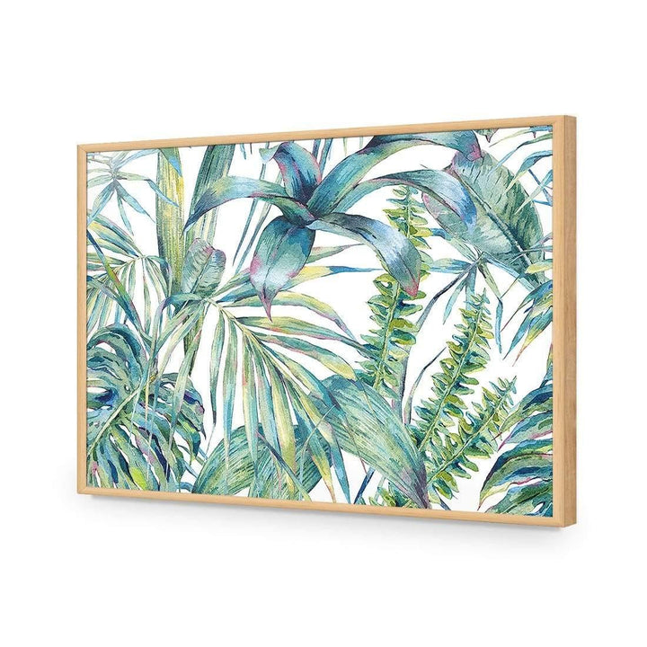 Tropical Collective on White (Landscape) Wall Art