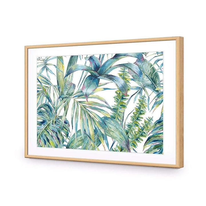 Tropical Collective on White (Landscape) Wall Art