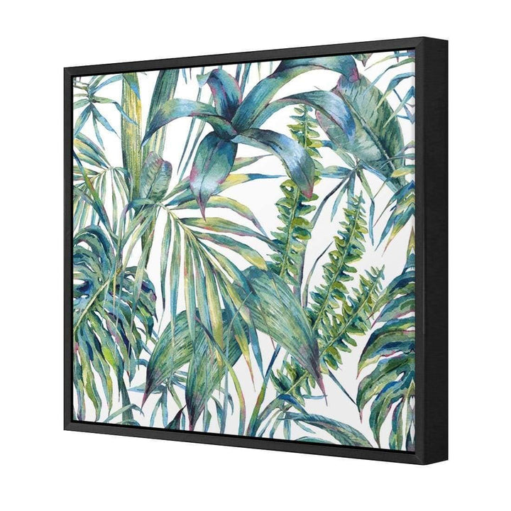Tropical Collective on White (Square) Wall Art