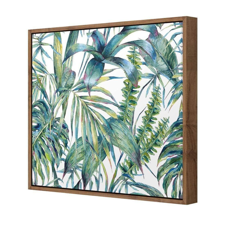 Tropical Collective on White (Square) Wall Art