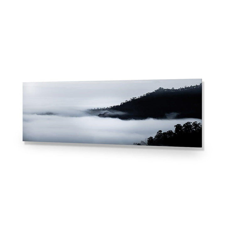 Monochrome Mist (Long) Wall Art