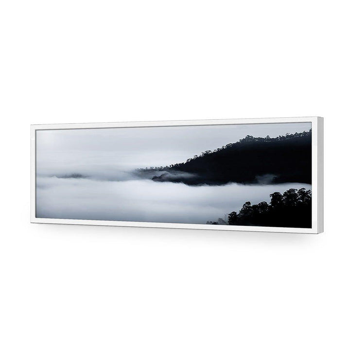 Monochrome Mist (Long) Wall Art