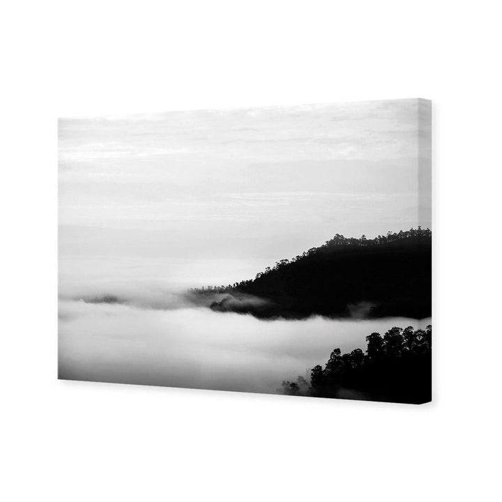 Monochrome Mist, Black and White Wall Art