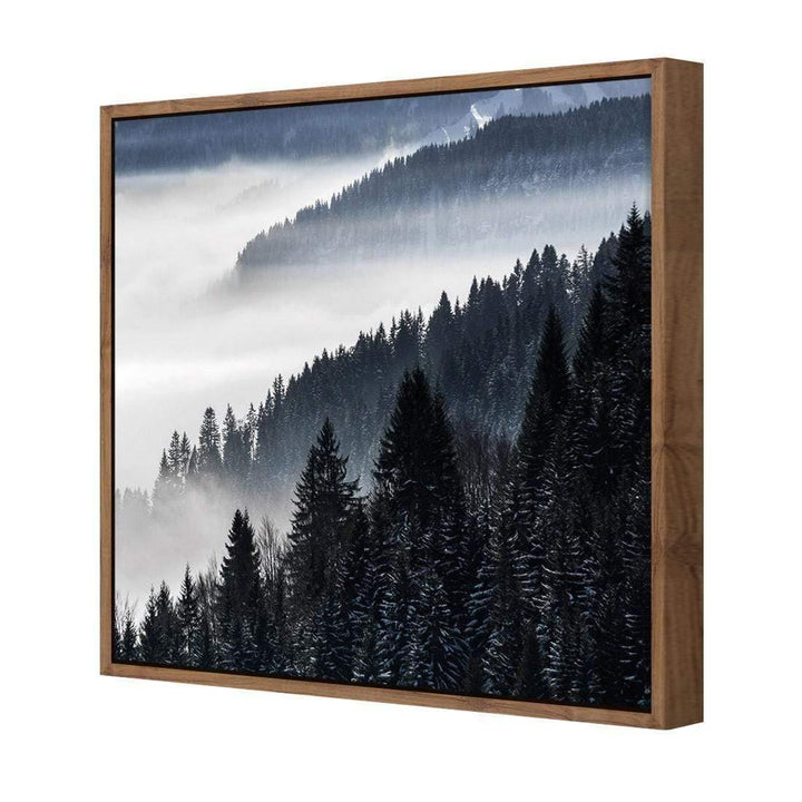 Alpine Conifer Mist (Square) Wall Art