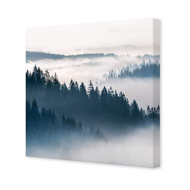 Distant Peaks (Square) Wall Art