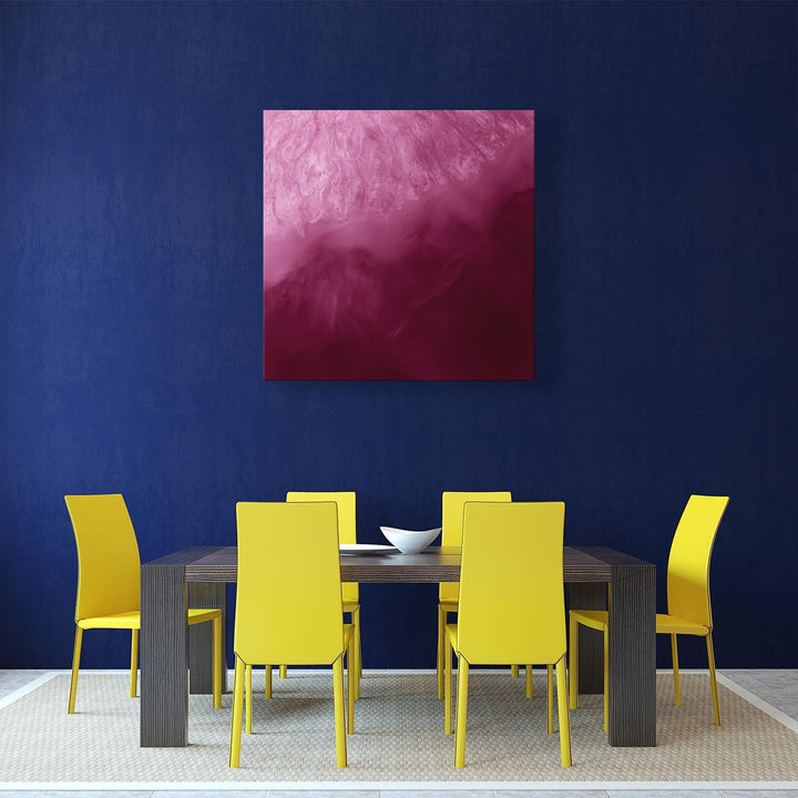 Environmentally Challenging, Pink (Square) Wall Art