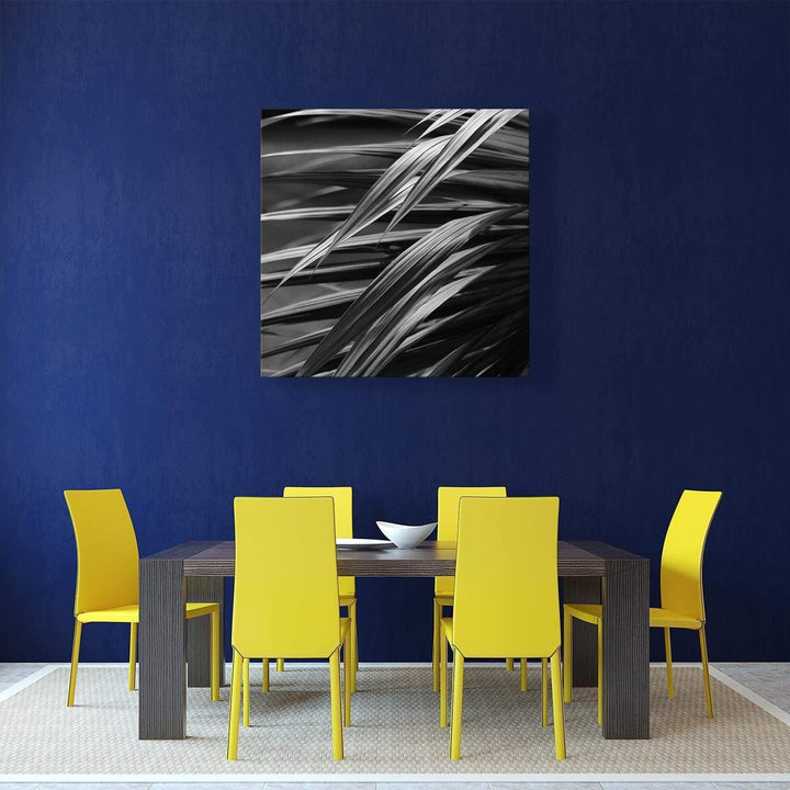Frond Art, Black and White (Square) Wall Art