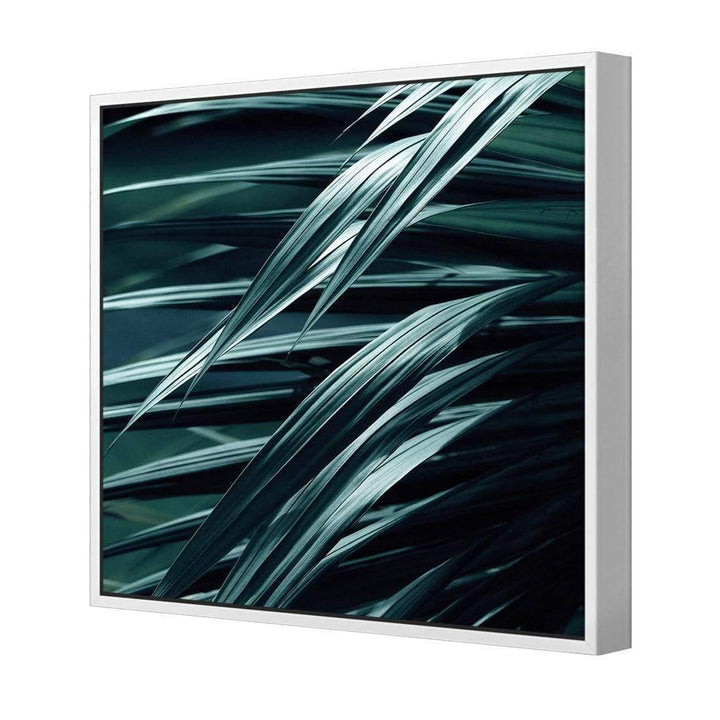 Frond Art, Blue (Square) Wall Art