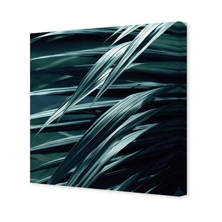 Frond Art, Blue (Square) Wall Art