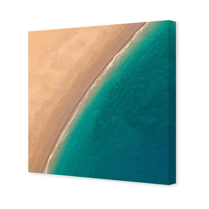 The Perfect Beach (Square) Wall Art