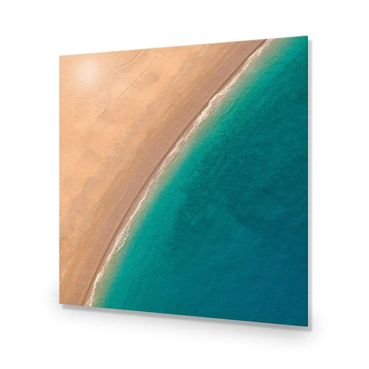 The Perfect Beach (Square) Wall Art
