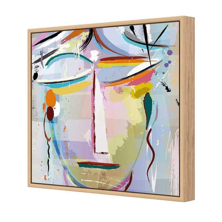 Masked Composition (Square) Wall Art