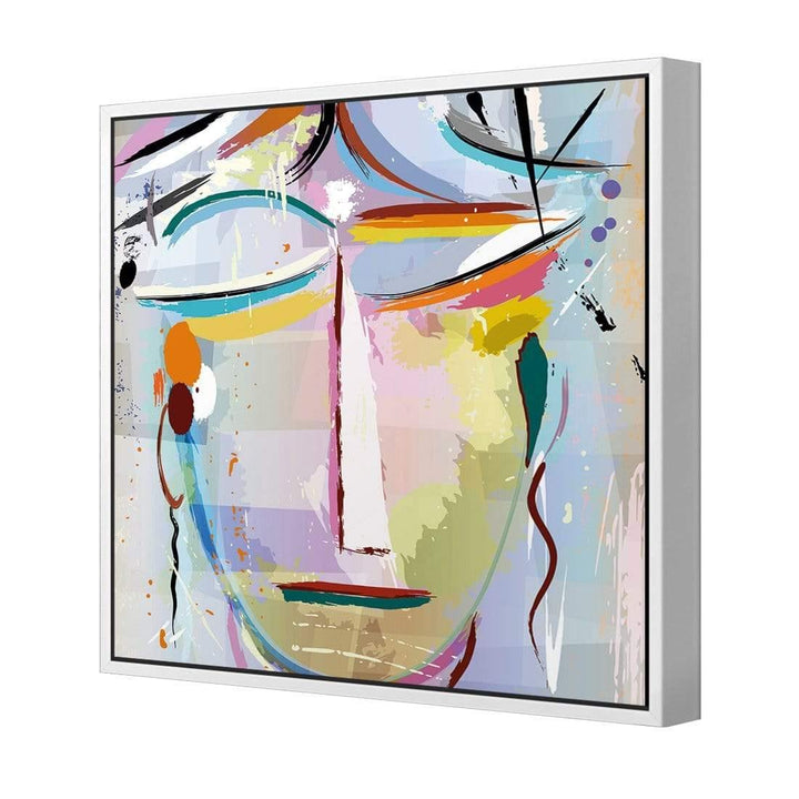 Masked Composition (Square) Wall Art