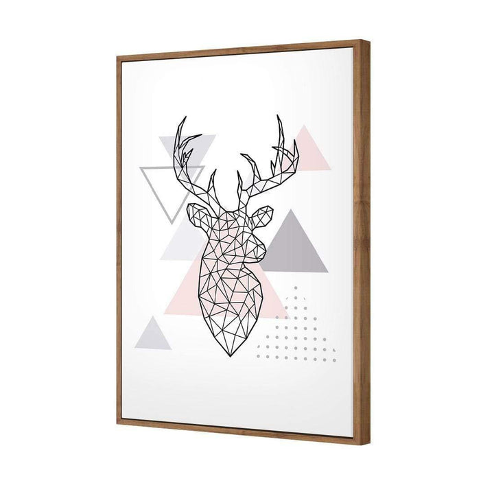 Geometric Deer (Portrait) Wall Art