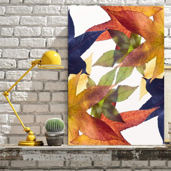 Leaf Kaleidoscope Wall Art